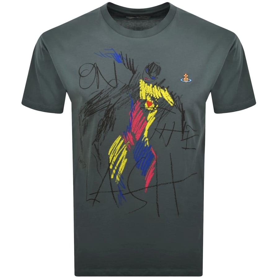 Vivienne Westwood Tシャツ Vivienne Westwood On The Lash T Shirt Green | Mainline Menswear us